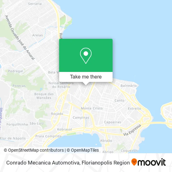 Conrado Mecanica Automotiva map
