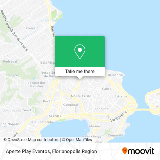 Aperte Play Eventos map