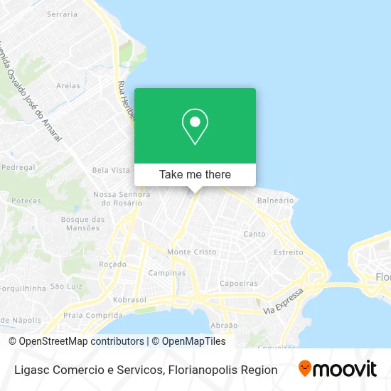 Ligasc Comercio e Servicos map