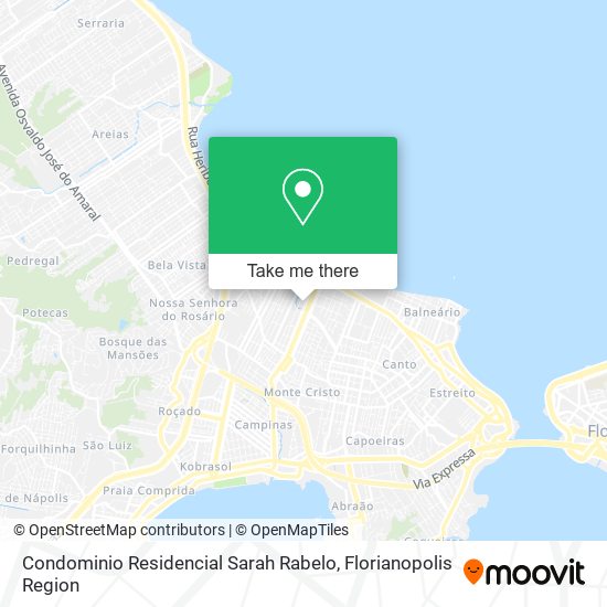 Mapa Condominio Residencial Sarah Rabelo