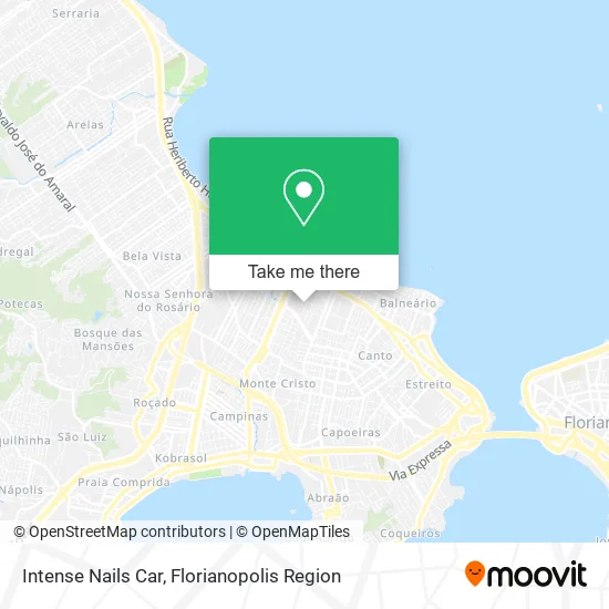 Intense Nails Car map