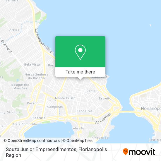 Mapa Souza Junior Empreendimentos