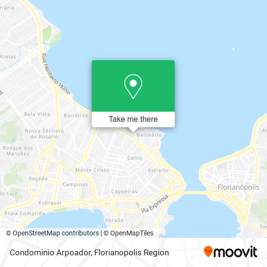 Condominio Arpoador map