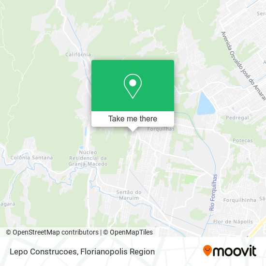 Lepo Construcoes map