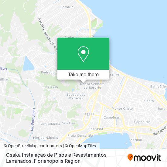 Osaka Instalaçao de Pisos e Revestimentos Laminados map