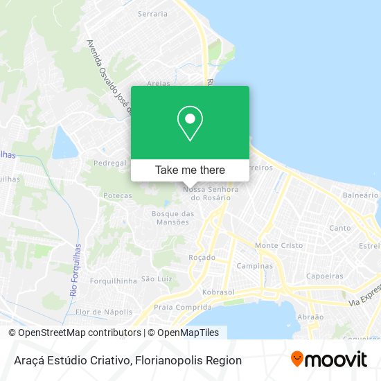 Araçá Estúdio Criativo map