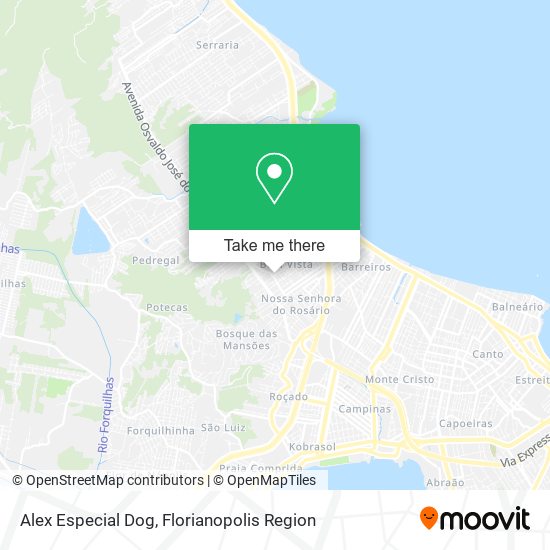 Alex Especial Dog map