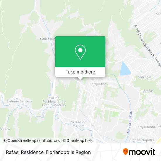 Rafael Residence map