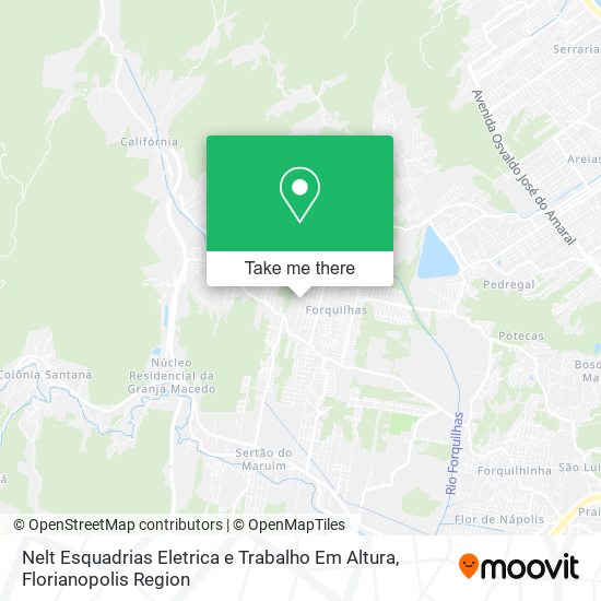 Nelt Esquadrias Eletrica e Trabalho Em Altura map