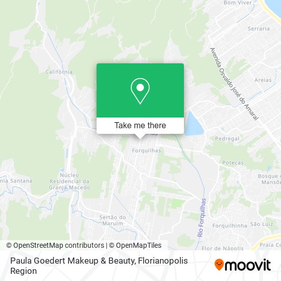Paula Goedert Makeup & Beauty map