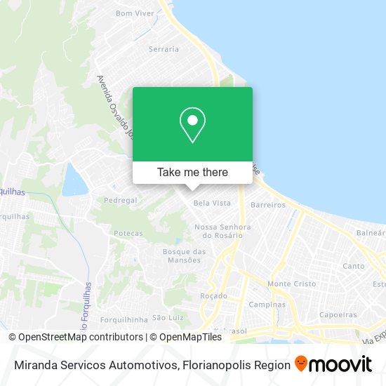 Miranda Servicos Automotivos map