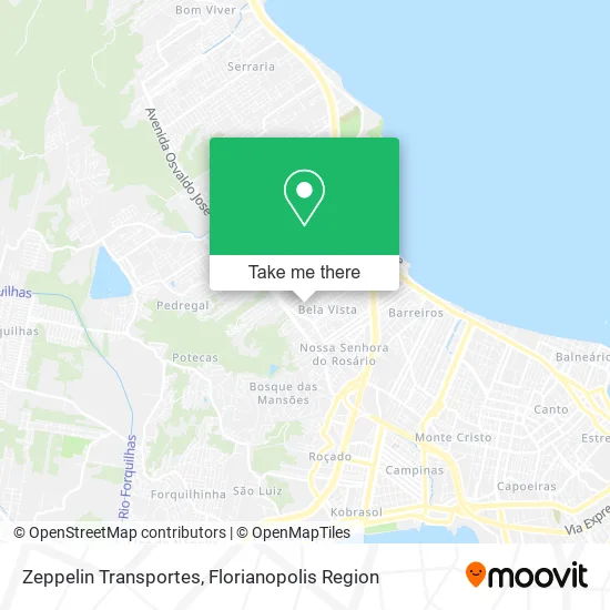 Zeppelin Transportes map