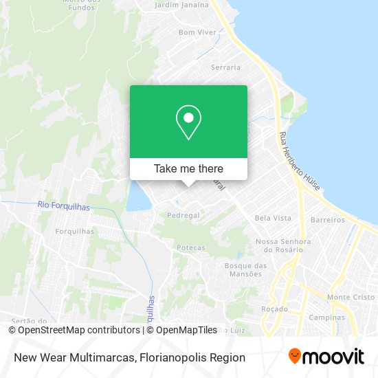 New Wear Multimarcas map