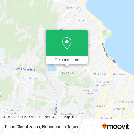 Pinho Climatizacao map