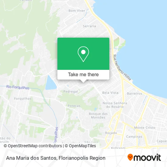 Ana Maria dos Santos map