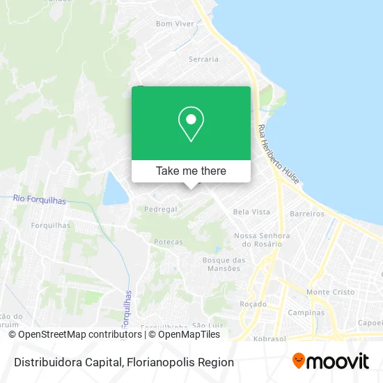 Distribuidora Capital map