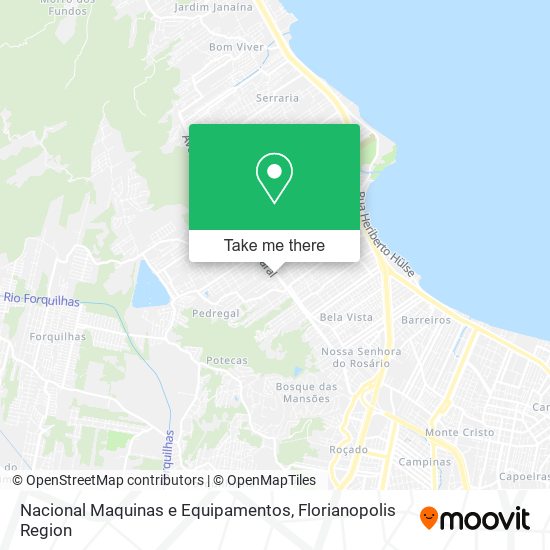 Nacional Maquinas e Equipamentos map