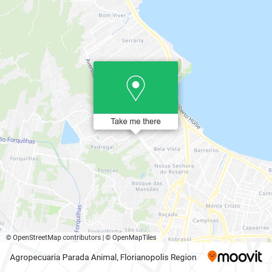Agropecuaria Parada Animal map