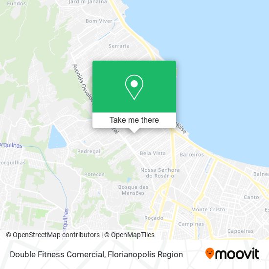 Double Fitness Comercial map
