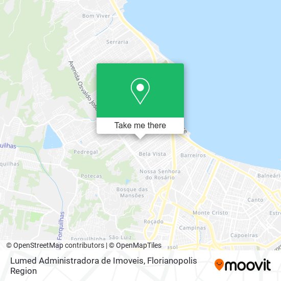 Lumed Administradora de Imoveis map