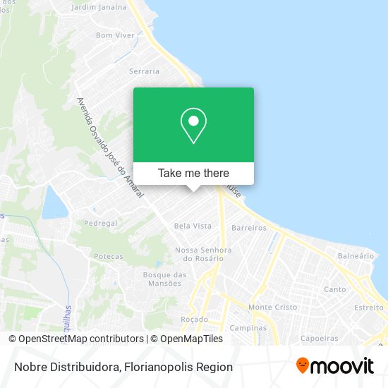 Nobre Distribuidora map