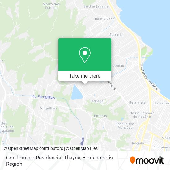 Condominio Residencial Thayna map