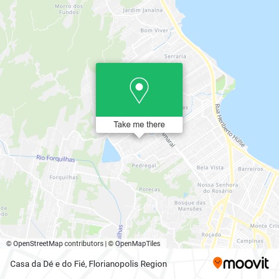 Casa da Dé e do Fié map