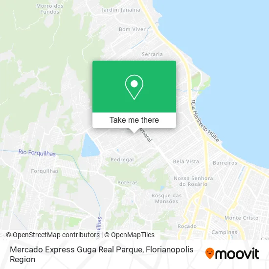 Mercado Express Guga Real Parque map