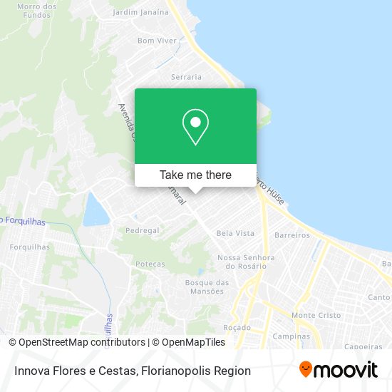 Innova Flores e Cestas map
