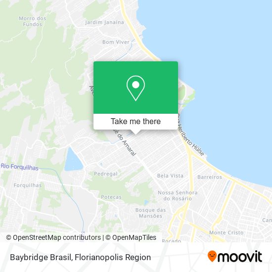 Baybridge Brasil map