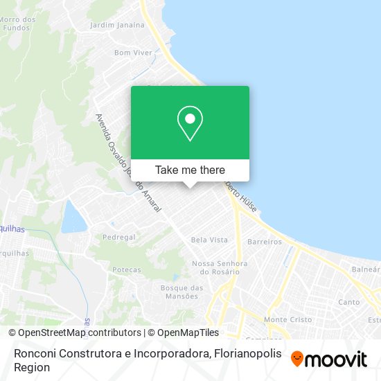 Mapa Ronconi Construtora e Incorporadora