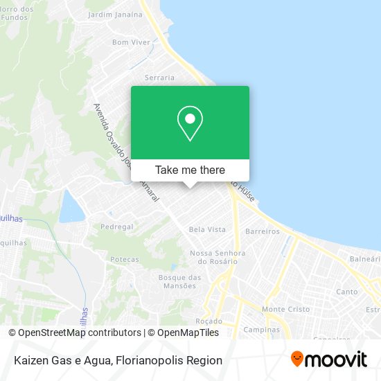 Kaizen Gas e Agua map