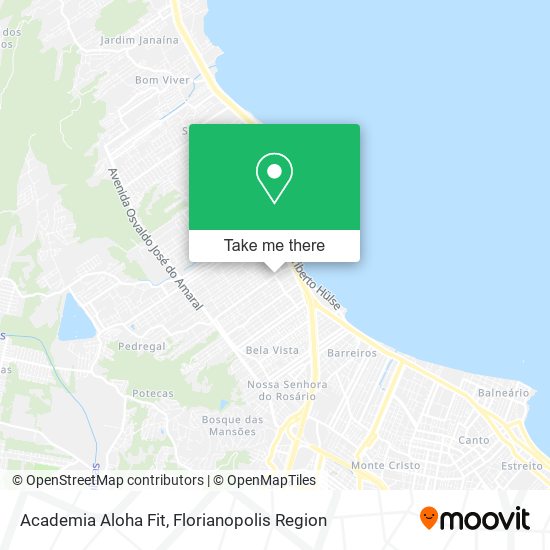 Academia Aloha Fit map