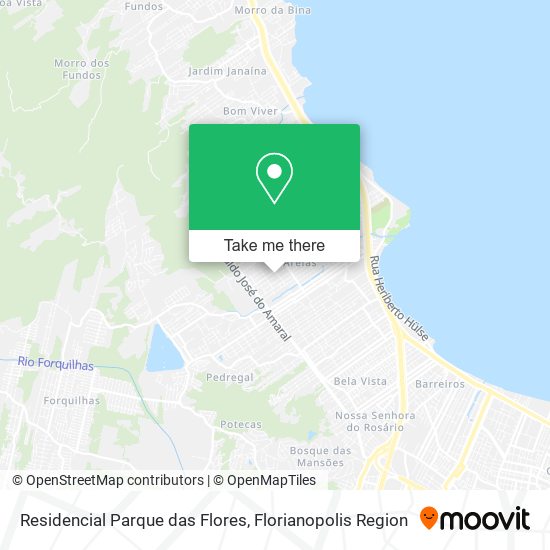 Residencial Parque das Flores map