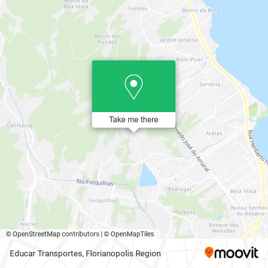 Educar Transportes map