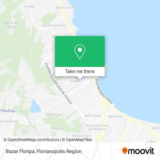 Bazar Floripa map