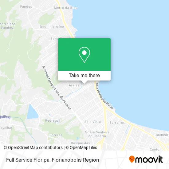 Full Service Floripa map