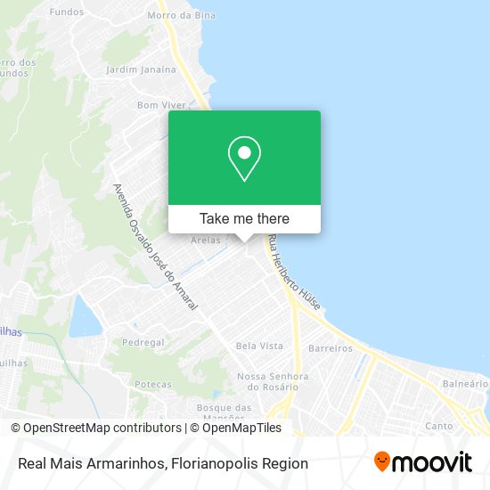 Real Mais Armarinhos map