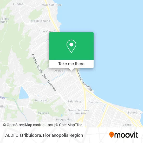 ALDI Distribuidora map