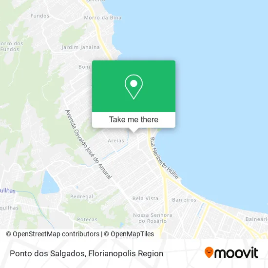 Ponto dos Salgados map