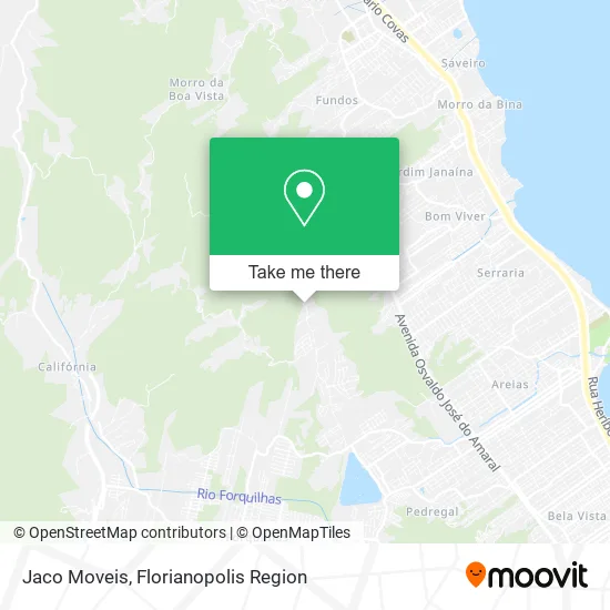 Jaco Moveis map