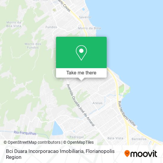 Bci Duara Incorporacao Imobiliaria map