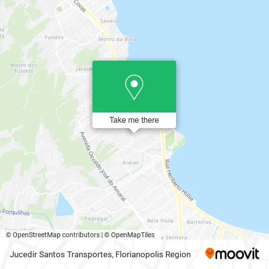 Jucedir Santos Transportes map