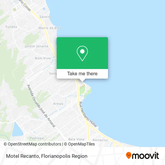 Motel Recanto map