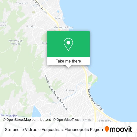 Stefanello Vidros e Esquadrias map