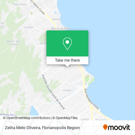 Zelita Melo Oliveira map