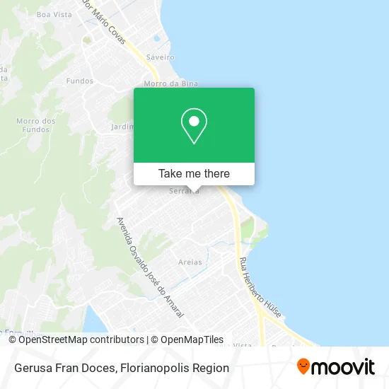 Gerusa Fran Doces map