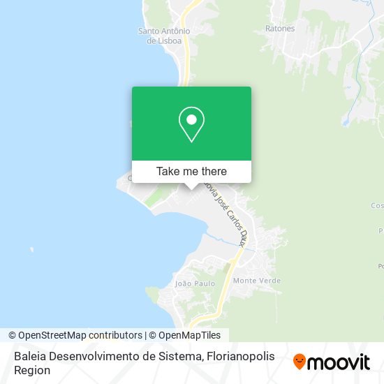 Baleia Desenvolvimento de Sistema map