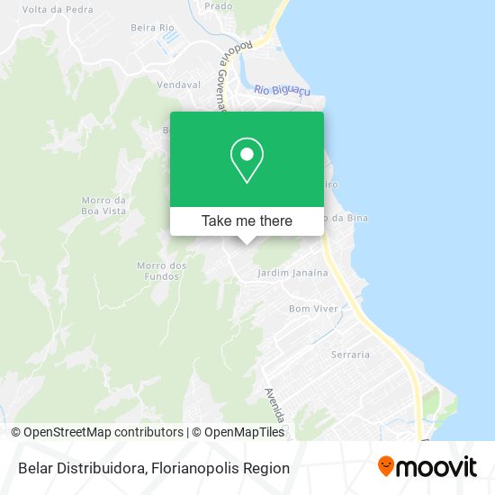 Belar Distribuidora map