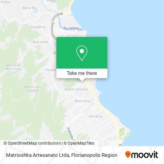 Matrioshka Artesanato Ltda map